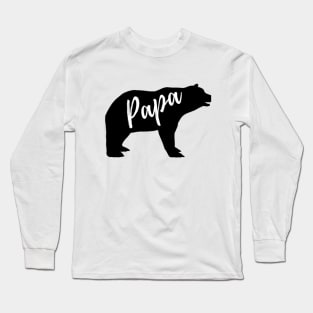 Bear Papa Long Sleeve T-Shirt